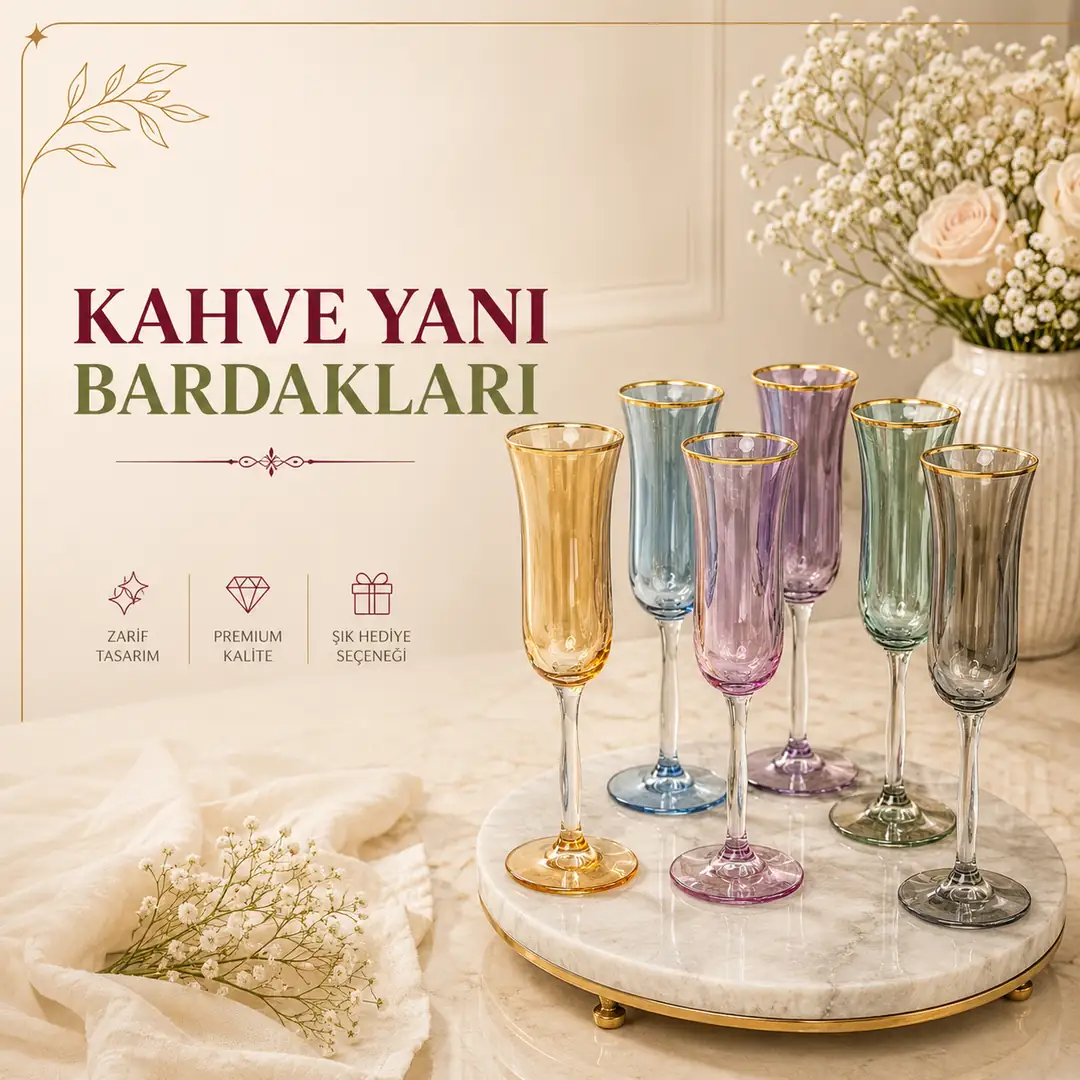 Kahve Yanı Bardakları